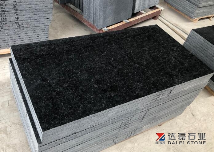 Angola Black Polished Slabs And Tiles