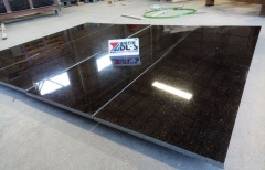 Black Galaxy Granite Tiles Supply For Building Project