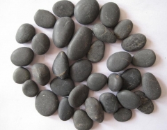 Natural Black Pebble Stone Wholesale New
