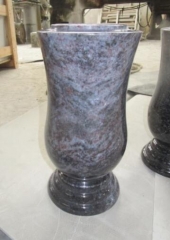 Bahama Blue Tombstone Vase Dalei