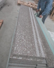 Granite G648 Polished Steps With 2 Antislip Strips