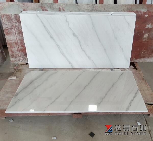 Guangxi White Marble China Carrara, Carrara White Marble Tile