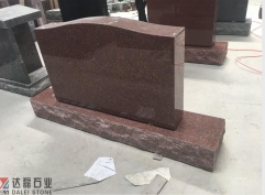 Imperial Red Granite Monument Upright Tombstone Wholesale