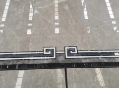 Elengance Grey Marble Polished Lobby Floor Tiles