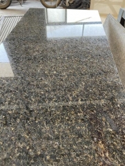 Verde Ubatuba Granite Polished Tiles Custom Cutting
