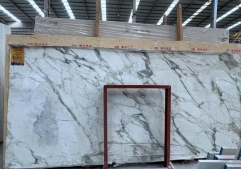 Calacatta White Marble Big Slabs Marble Tiles Marble Building Decoration