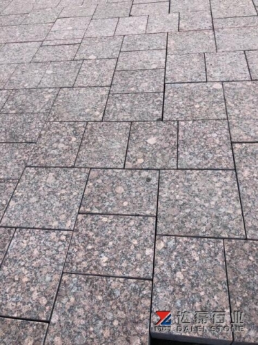 Karelia Red Granite Flamed Outdoor Tiles Paving Curbstone