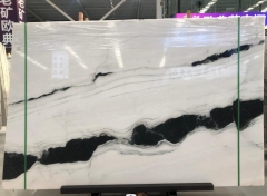 Panda White Marble Big Slabs Wholesale Construction Slabs