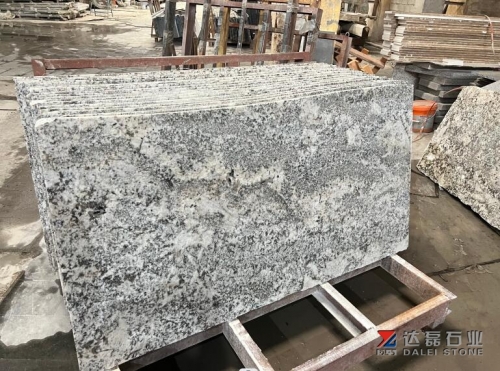 Alaska White Granite Countertops Polished Edge Wholesale From China