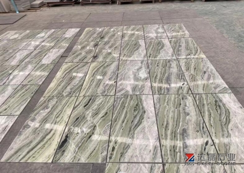 Green Jade Marble Tiles 1cm Marble Tiles Polished Green